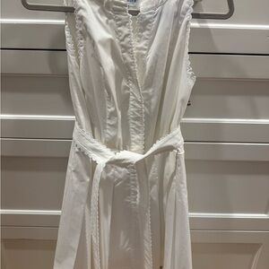 Cartolina White Hidden Romper/dress